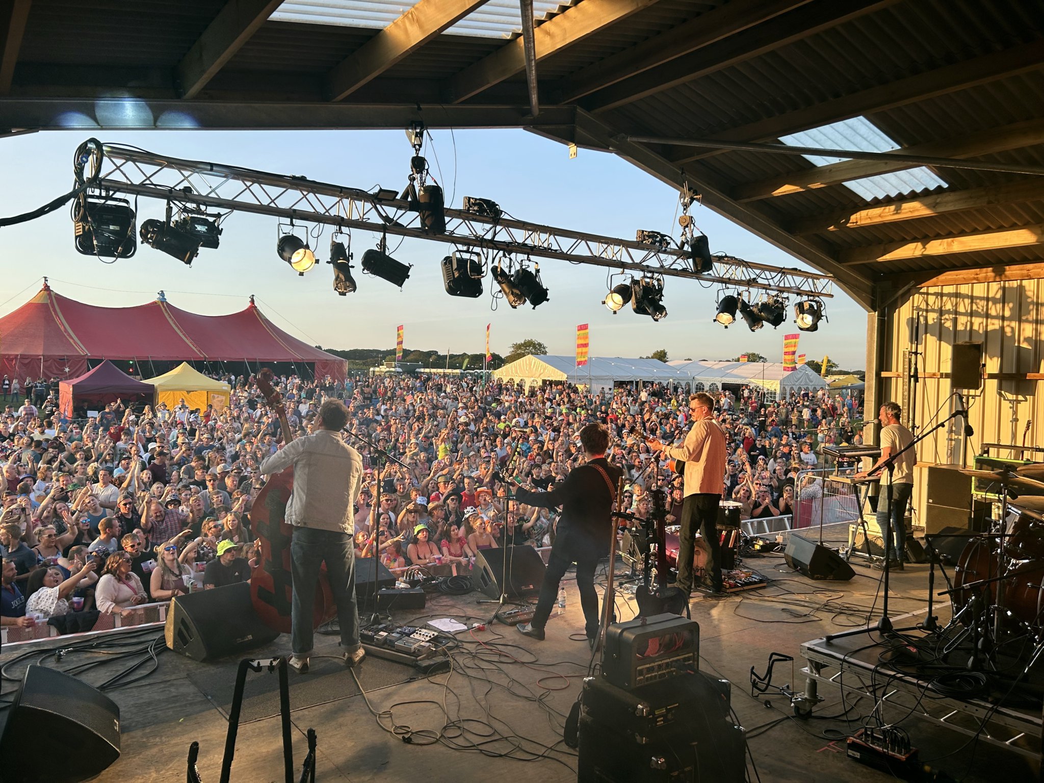 Chasing Mumford on the Saturday afternoon