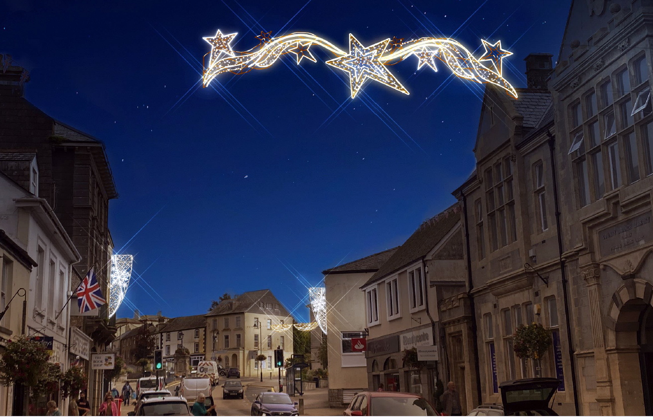 Pictures of some of the proposed Christmas lights