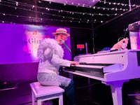 Watch: Young Elton dazzles at last weekend's Gin and Fizz Festival