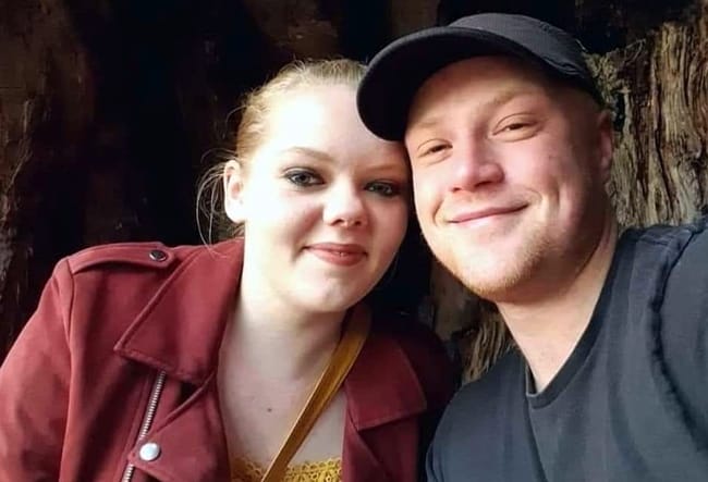 Mark Wheatley, who died following an incident at the Dartmoor National Park Conservation Works depot in Bovey Tracey with his partner Keeley Martin. Photo supplied by HSE.