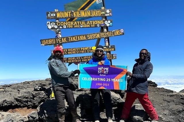 High praise as HomeStart Butser mountaineers reach new heights