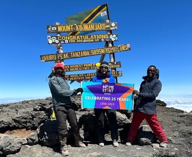 High praise as HomeStart Butser mountaineers reach new heights