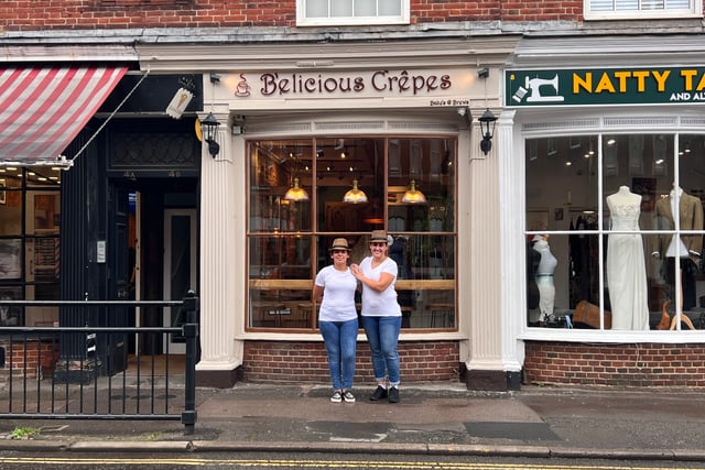 B'elicious: Greek duo Nina and Koula open 'dream' crêperie in Farnham