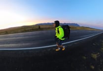 A 740km fundraising run in Iceland cut heartbreakingly short