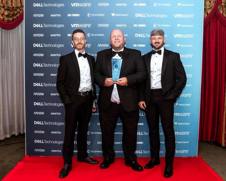 Andrew Twiggs - sales manager of Synapse360; Steve Lamb – sales director; Josh Eatel – partner account manager