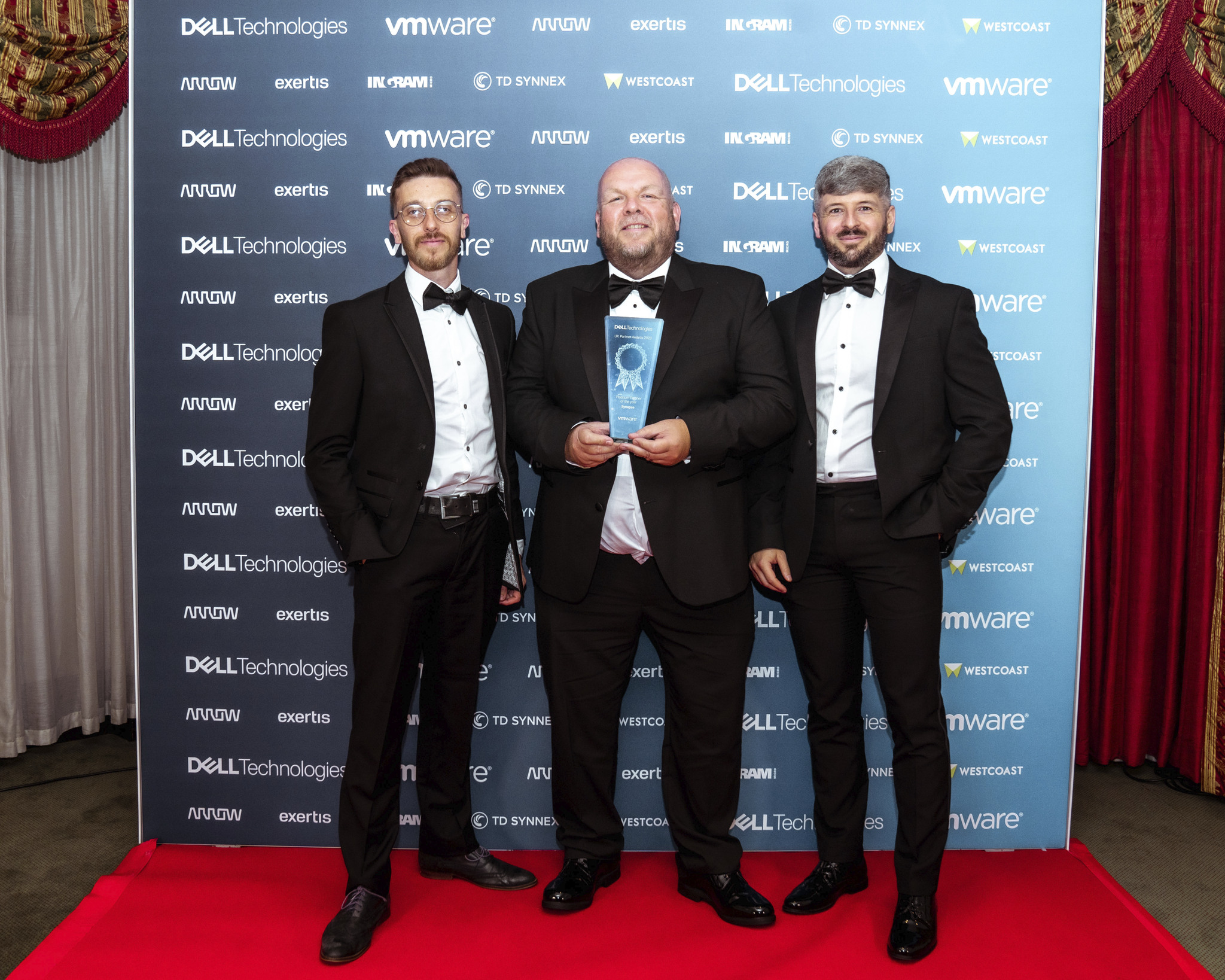 Andrew Twiggs - sales manager of Synapse360; Steve Lamb – sales director; Josh Eatel – partner account manager
