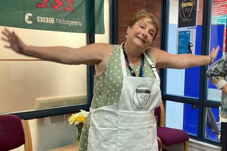 Current teacher Joyce Howells
