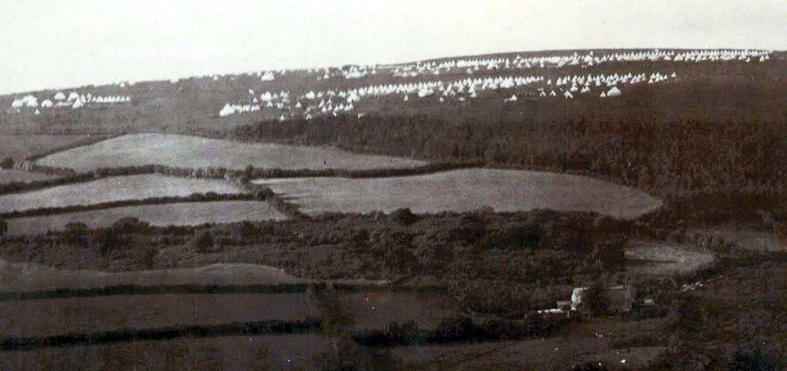 The Camp on Yennadon Down above Hernspitt Farm
