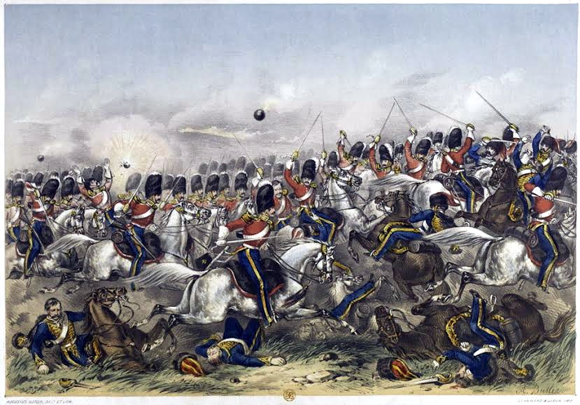 Charge of ‘The Greys’ at Balaclava