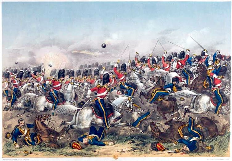 Charge of ‘The Greys’ at Balaclava