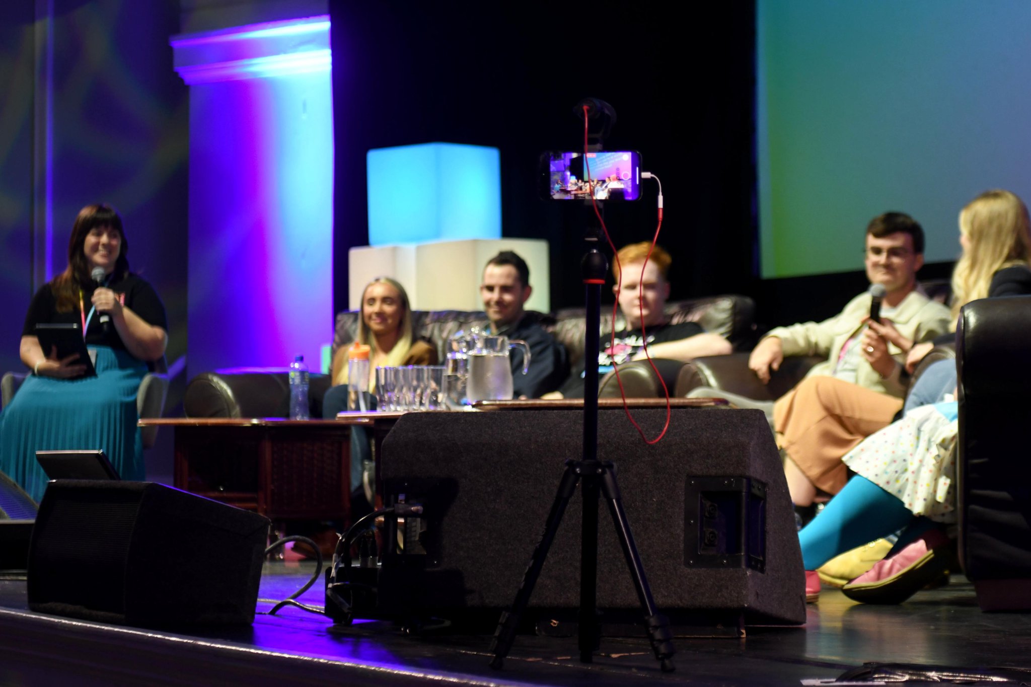 Gef 30 Under 30 ‘Young Inspirational Islanders’ panel at the Youth Summit, part of the 2023 Isle of Man Government Conference -