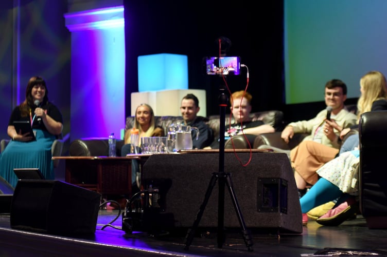 Gef 30 Under 30 ‘Young Inspirational Islanders’ panel at the Youth Summit, part of the 2023 Isle of Man Government Conference -