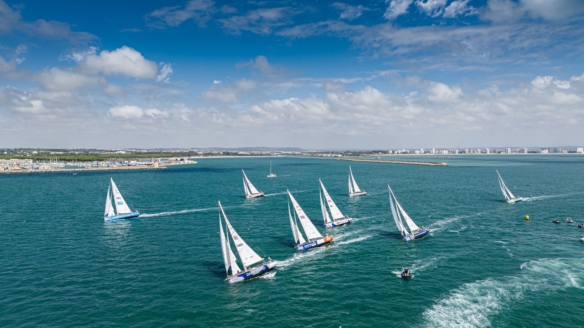 Leg Start Day - Clipper Round The World Race 2023/24 - Puerto Sherry, Friday, 15th September 2023.Photo: © Brian Carlin/16 Degrees South/Clipper Racedefault