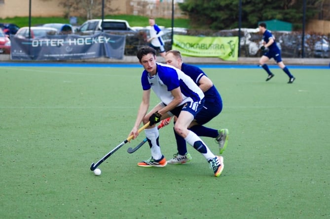 Olly Clarke in action for Haslemere against Slough