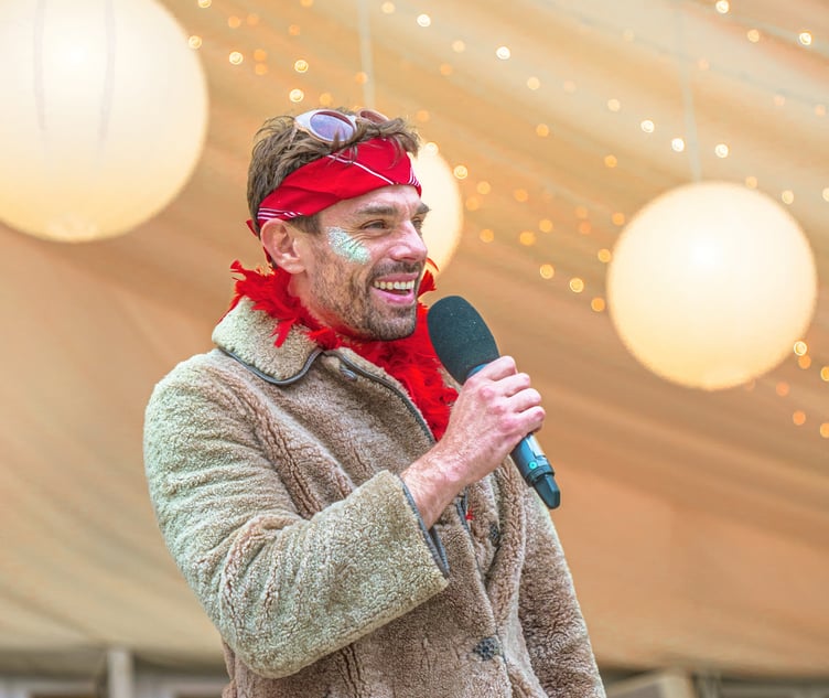 Andrew Robey - the compere for the day