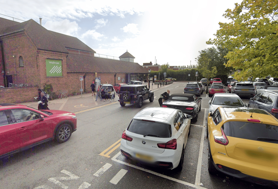 <p>Lower Hart car park, Farnham</p>