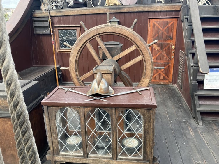 The ship's wheel