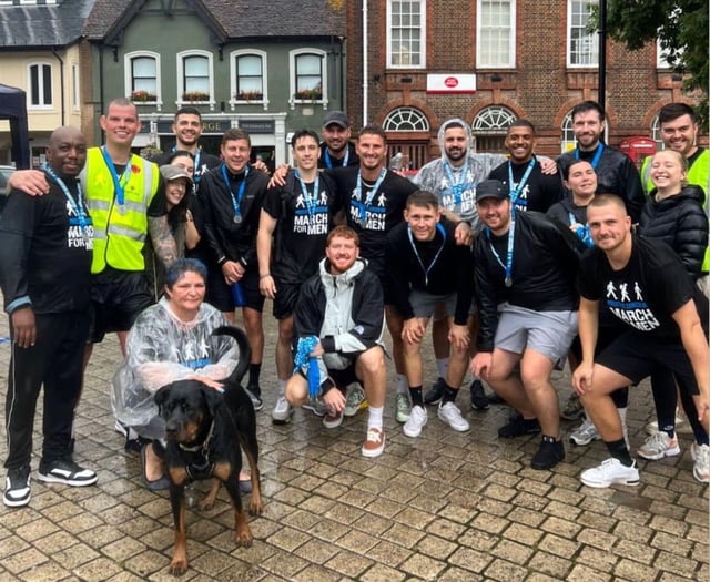 Petersfield goes marching on together in Kevan's memory