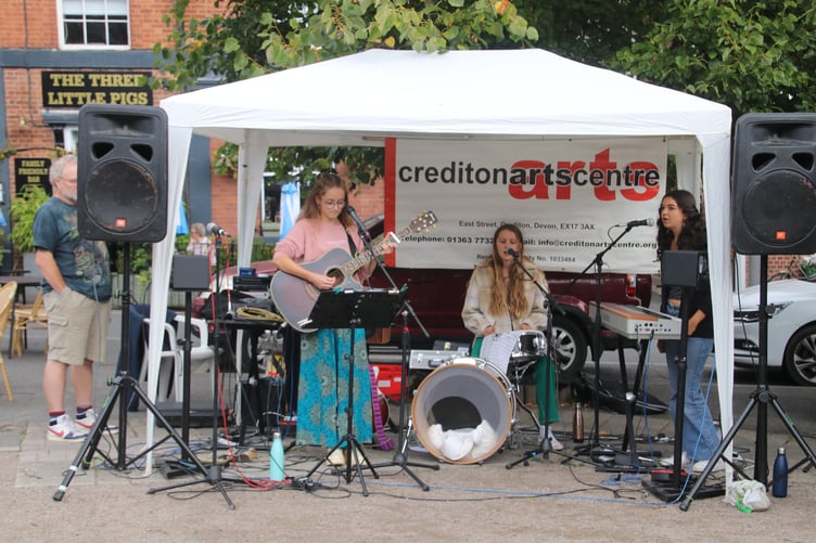 Young musicians at the event. AQ 2521