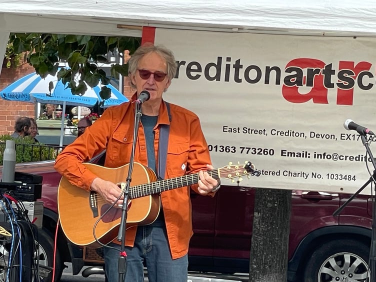 At the Sustainable Crediton Green Fair.