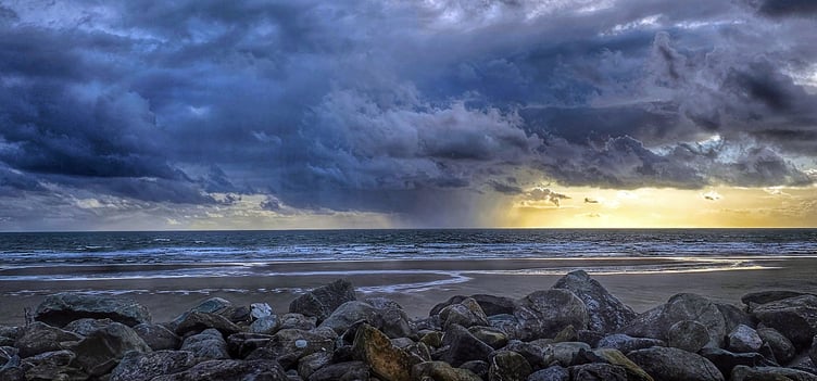 Graham Rainbow took this dramatic shot of a storm approaching Barmouth