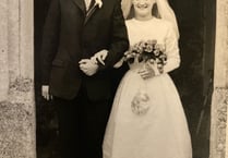 Sixty five years of Mr and Mrs Hawkins!