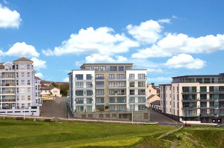 Plans for the Ocean Castle site in Port Erin