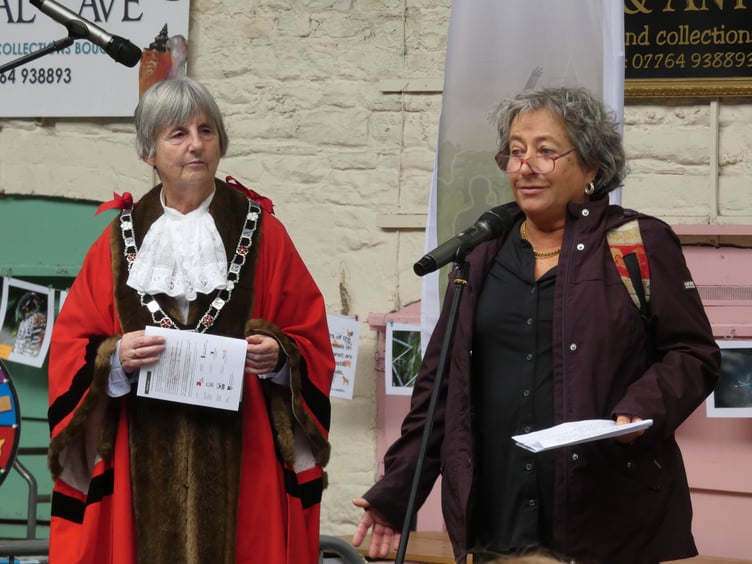 Mayor Cllr Anne Wilde and MCC Cllr Catrin Maby were in attendance.