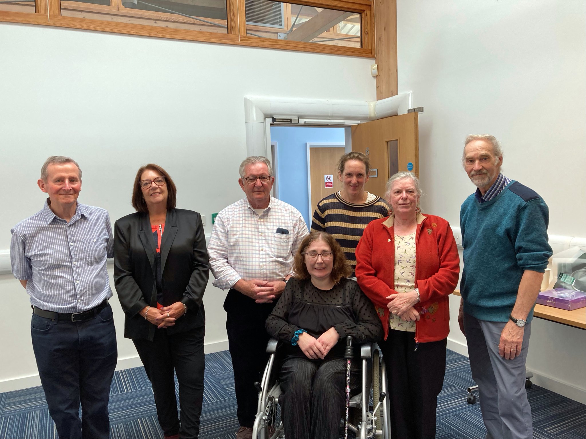 Above: Some of those at Sue Wonnacott’s leaving party held last week. Right: Paula Anscomb, the new ODCTG manager.