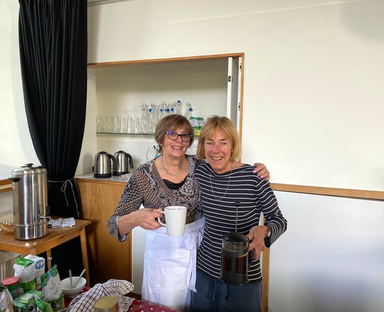 Carolyn Hammond and Gill White.
