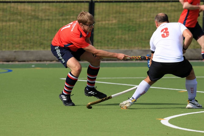 Jamie Weston in action during Aldershot & Farnham’s 3-0 win at Canterbury