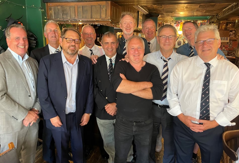 <p>Farnham Grammar Schools '69ers' met recently at The Queen's Head</p>