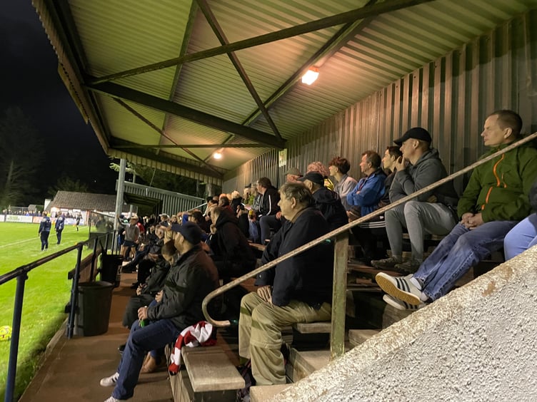 Crowds watching the match. AQ 8197