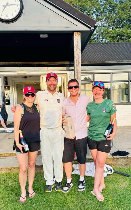 Grayshott Cricket Club finished their season in style with a president's day celebration