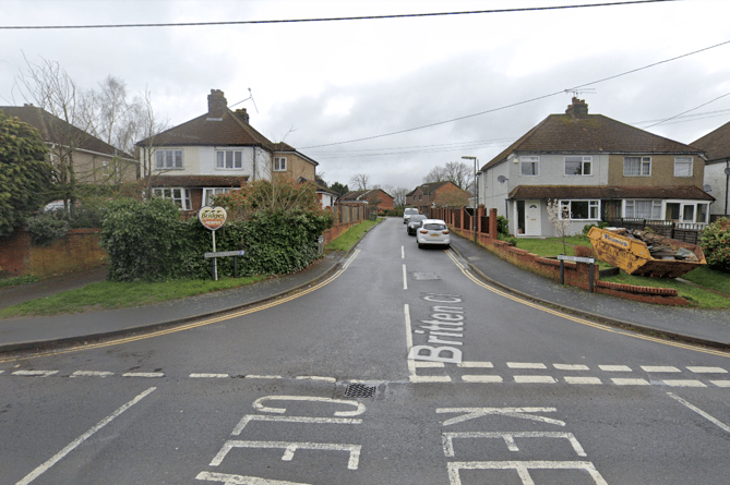 The sexual assault reportedly happened at around 4pm on Britten Close, close to Ash station