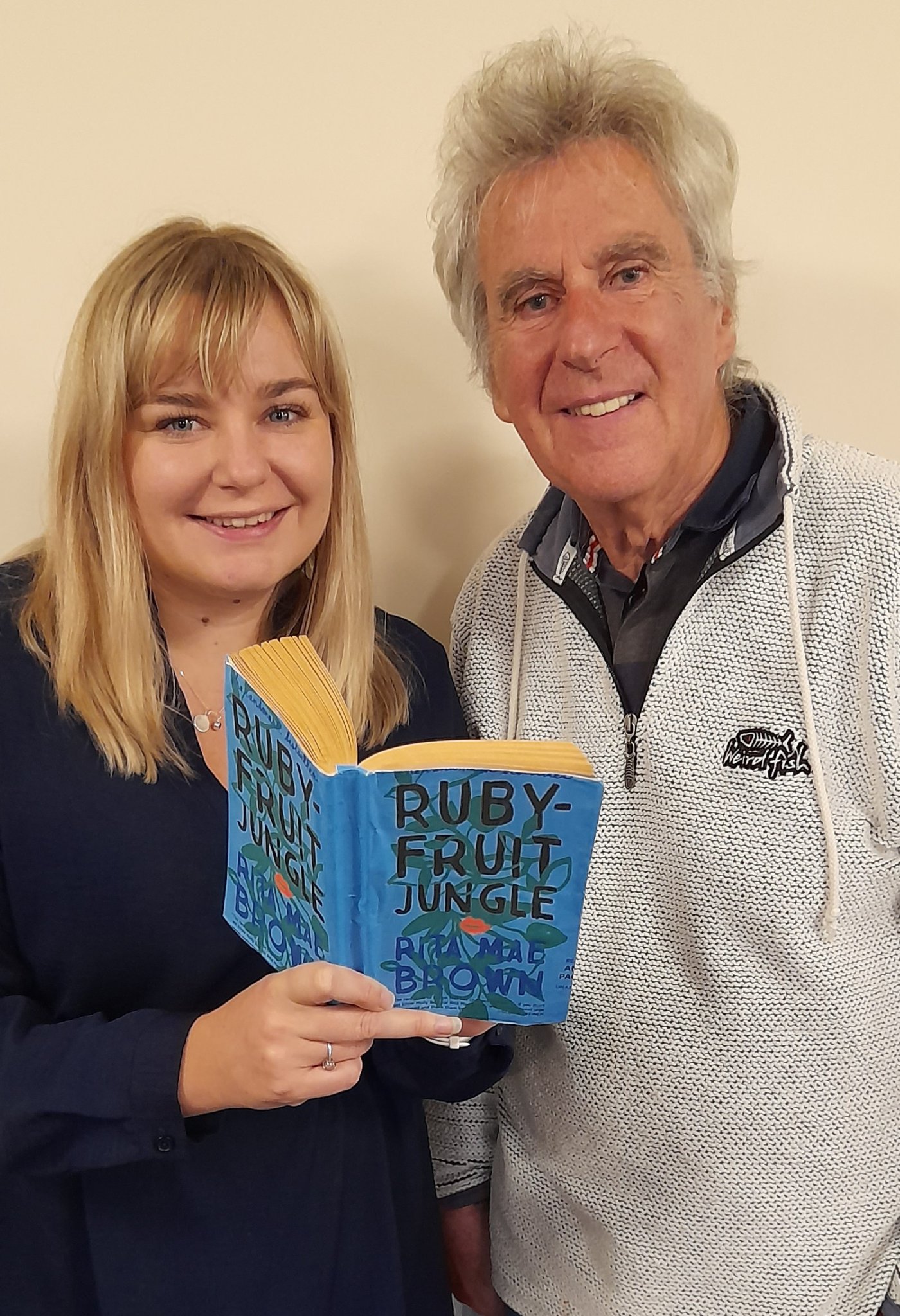 Kim Quine plays Rita and Jack Verity is Frank in Educating Rita