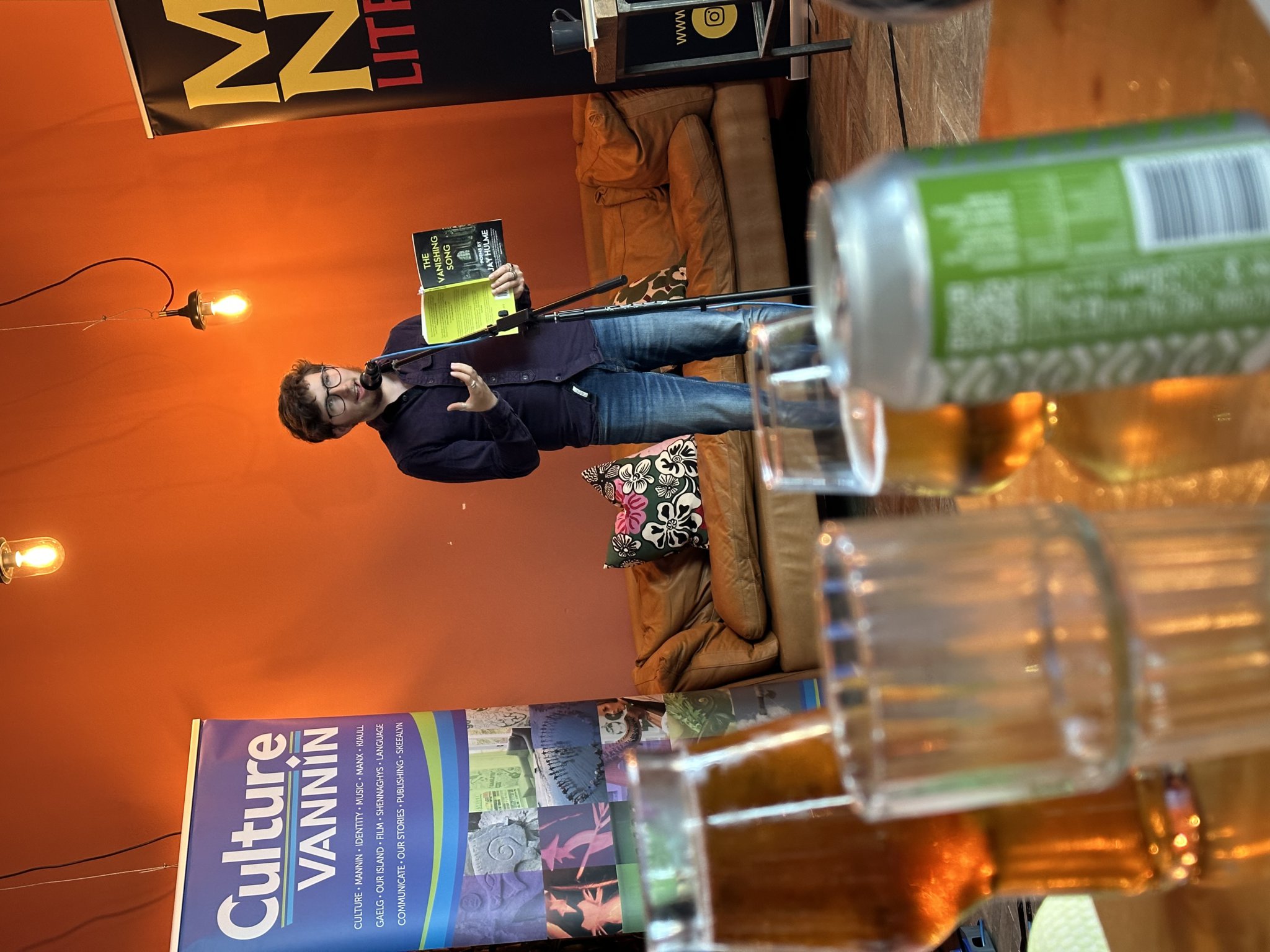 Jay Hulme reads from The Vanishing Song