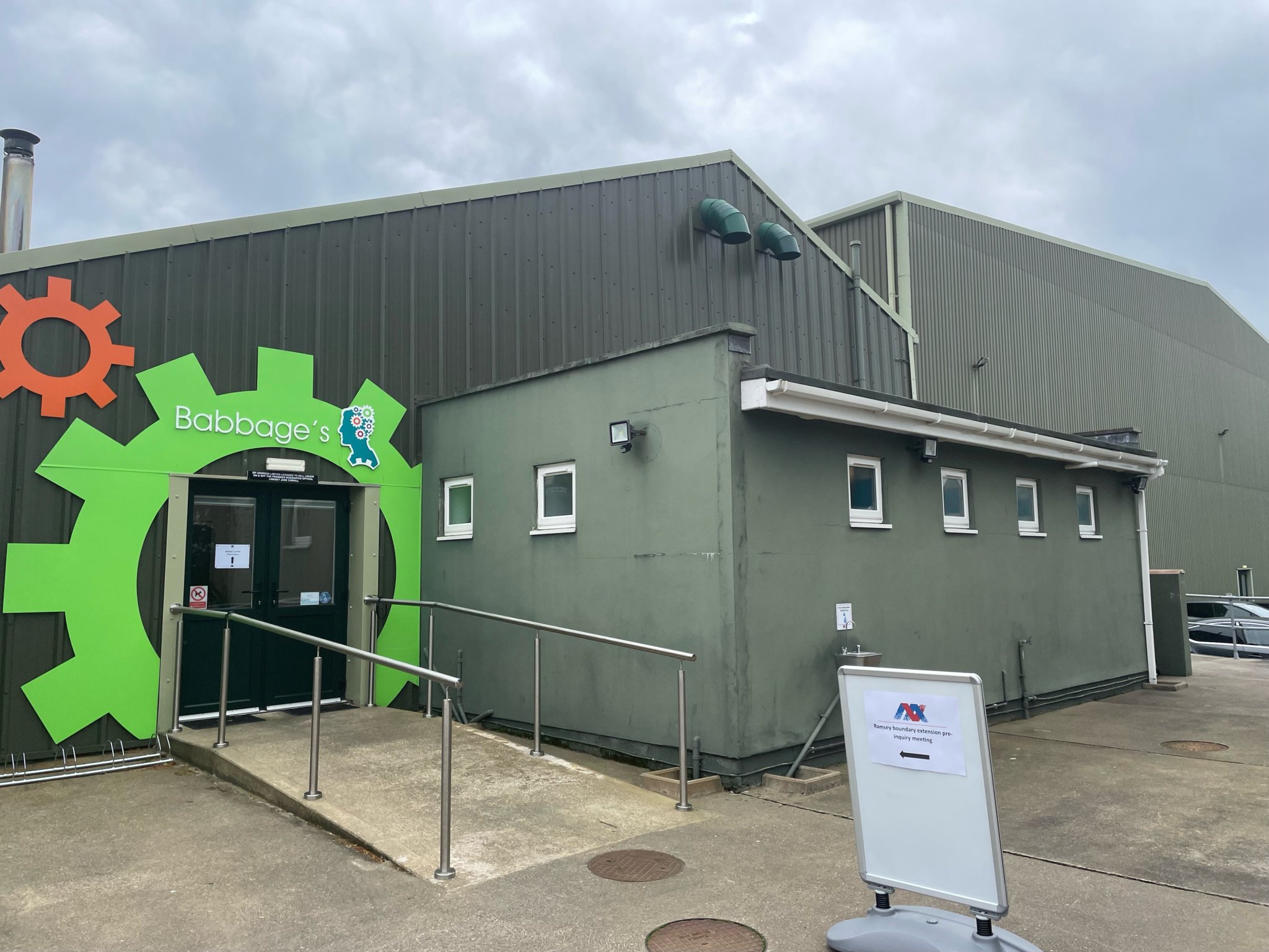 Jurby Innovation Centre, where the pre-inquiry meeting was held