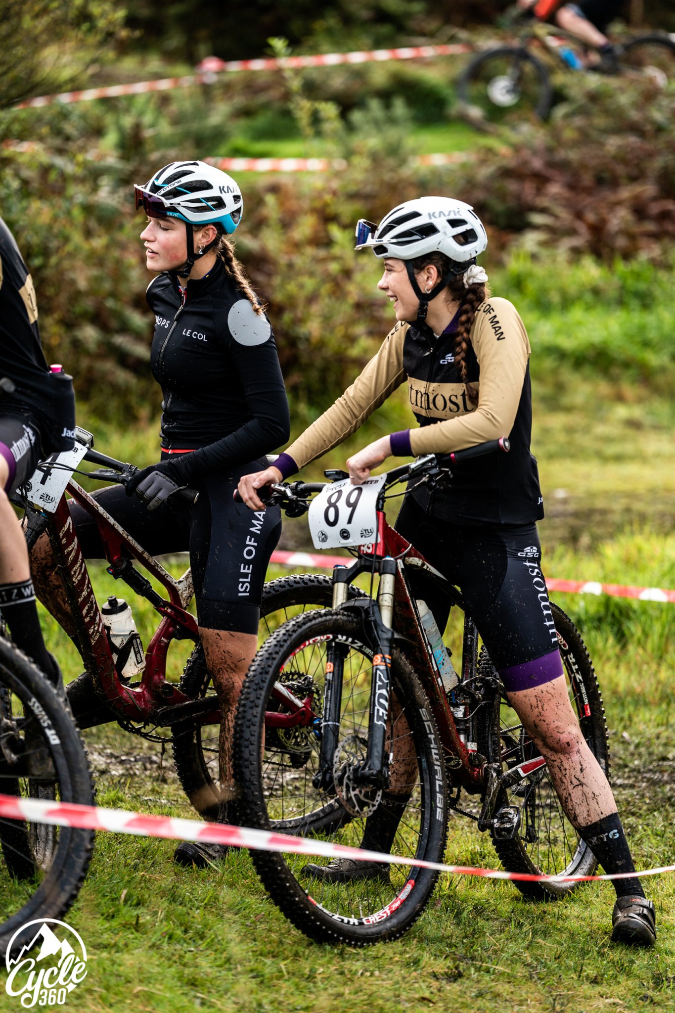 Sophie Smith (right) topped the sport category, while Flossy Griffin won the youth females class (Photo: Pete Williamson Photography)