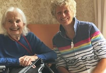 Care home coffee morning for cancer charity