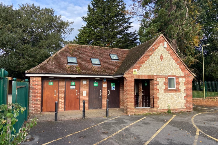 Lady Place car park toilets, Alton