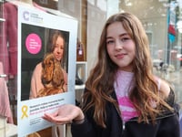 Alton girl Teiva Collins heads children's cancer research campaign 