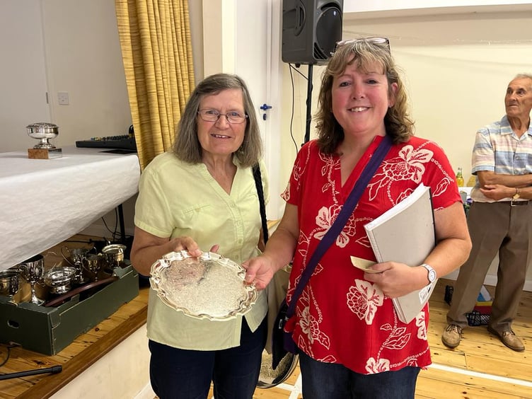 The Women’s Craft section was won jointly by Judith Talbot and Jenny Hammond.