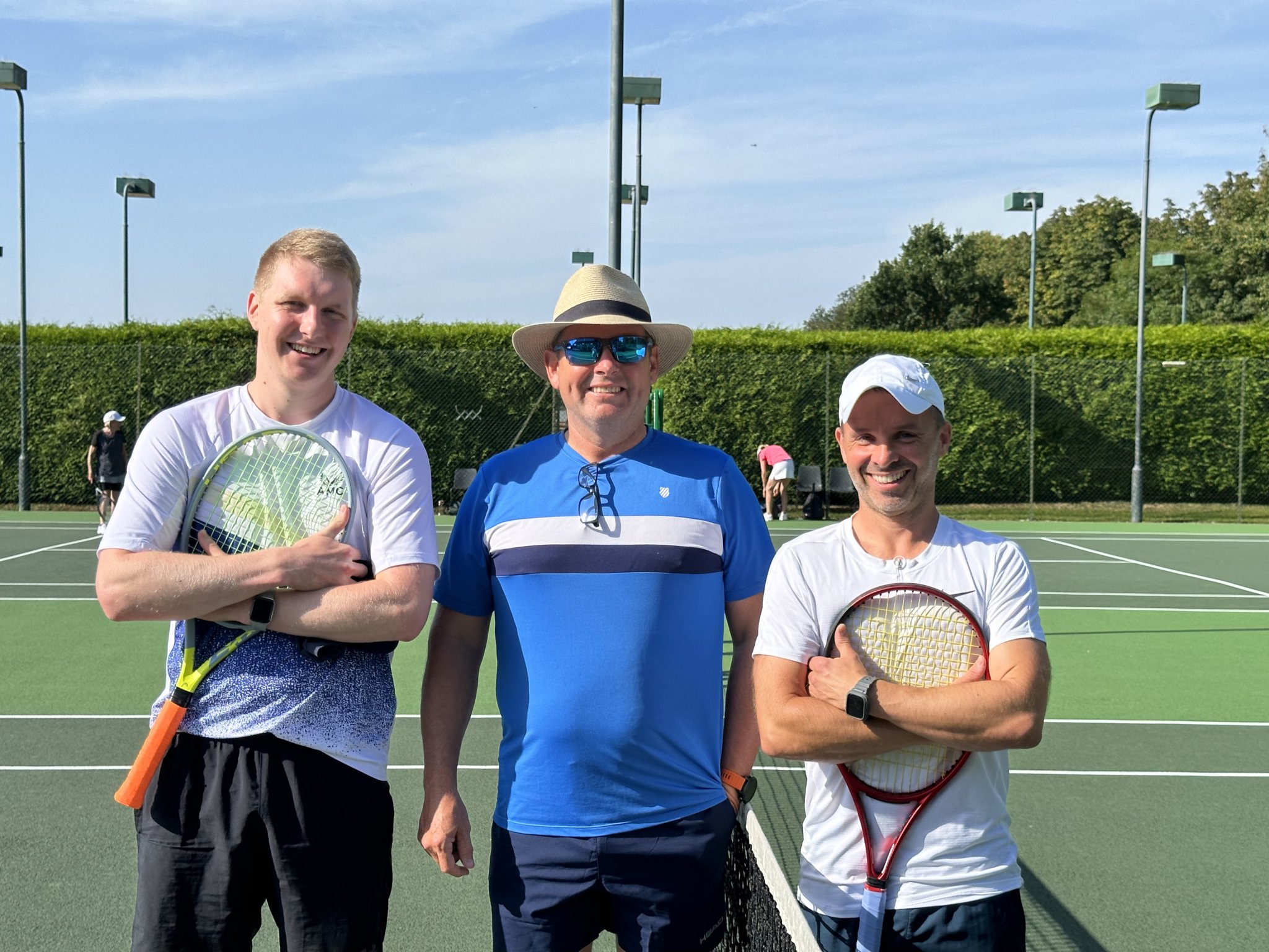 Medstead Tennis Club’s finals day was a real scorcher