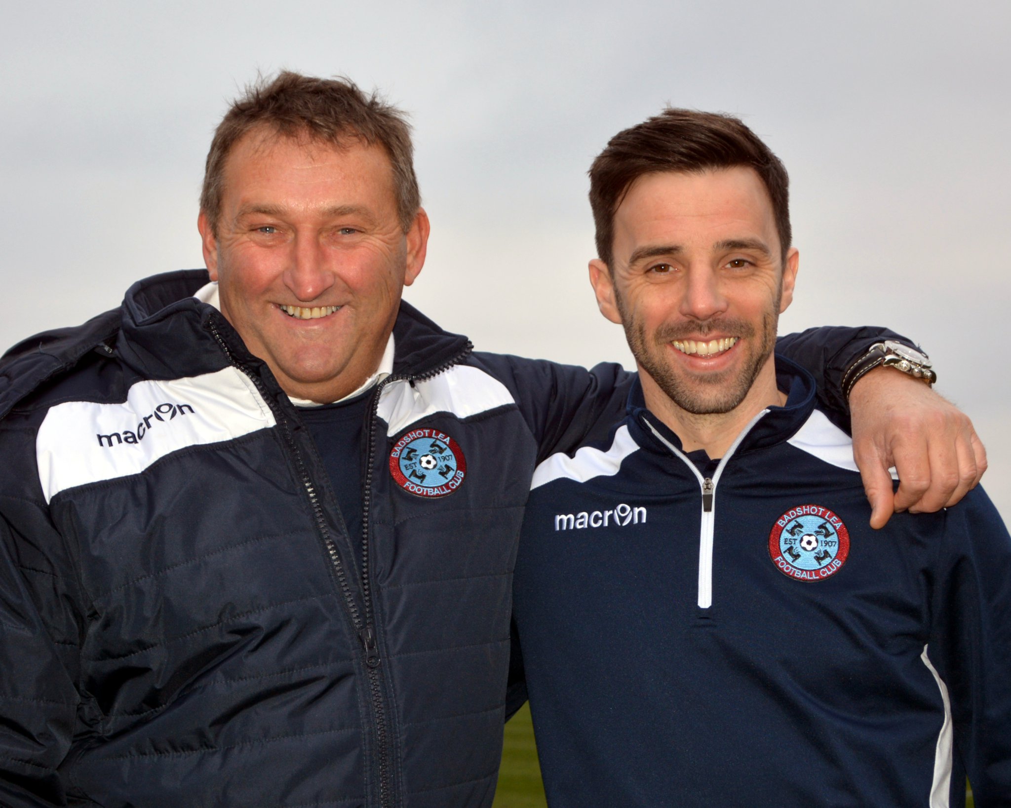 Former Badshot Lea co-manager Dave Ford (left) has good memories