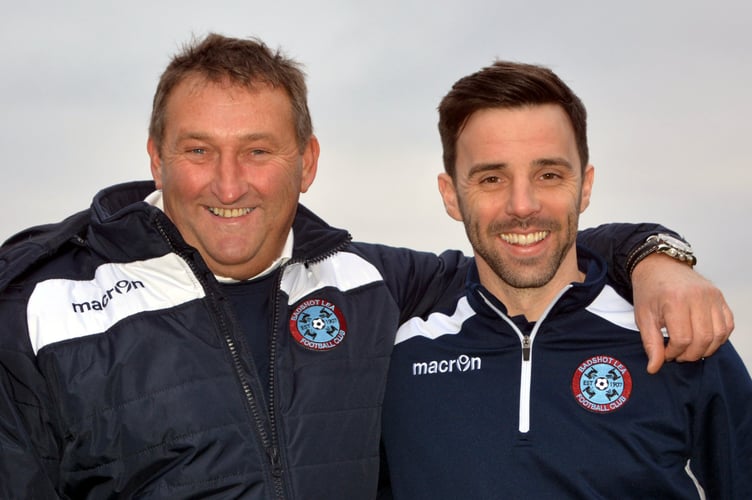 Former Badshot Lea co-manager Dave Ford (left) has good memories