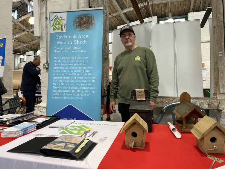 Tavi wellbeing fair men in sheds