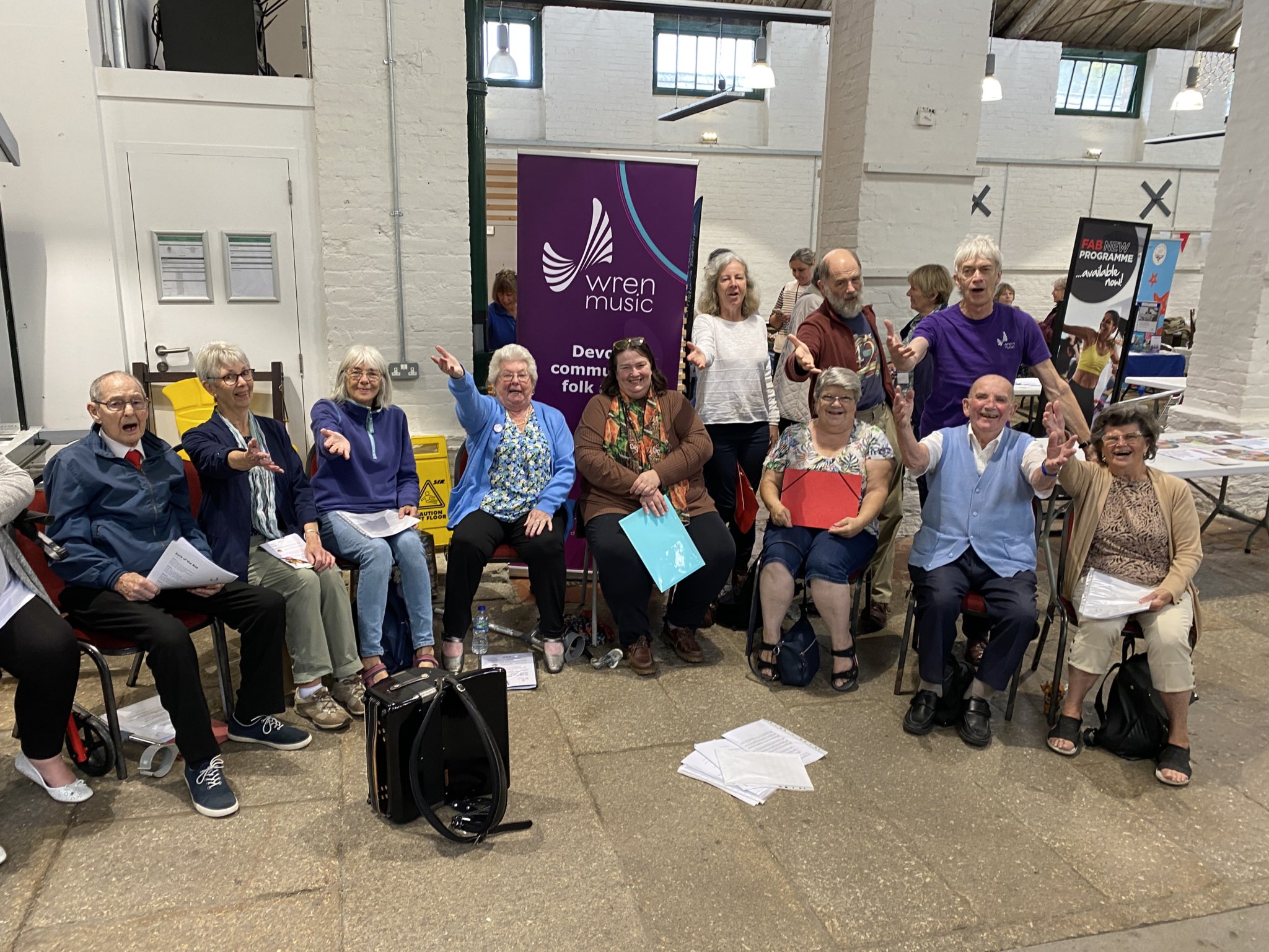 Tavi wellbeing fair wren choir