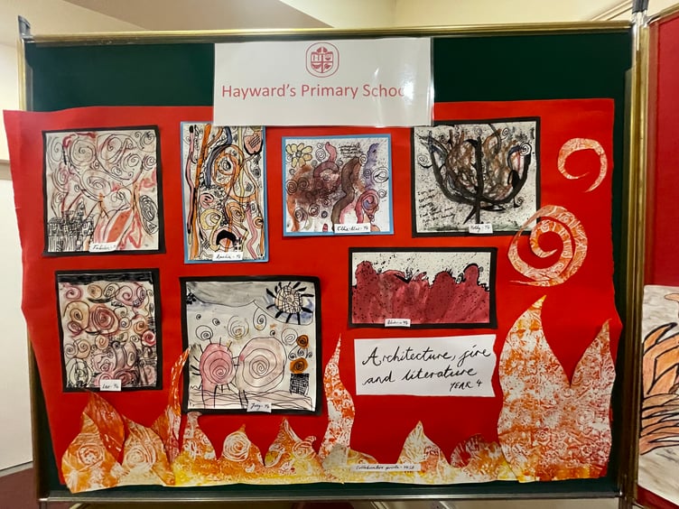 Some of the ‘Great Fire of Crediton’ exhibits which can be viewed at Crediton Museum on Wednesdays, Thursdays and Fridays from 10am to 4pm and on Saturdays from 11am to 2pm until October 31.
