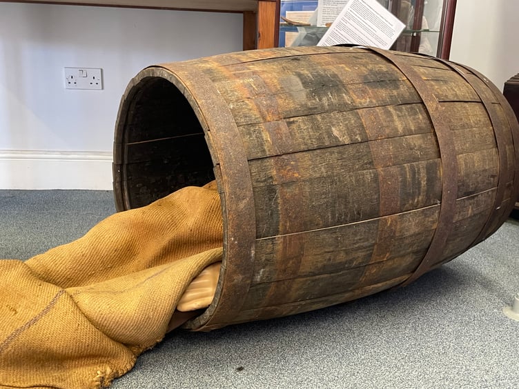 Some of the ‘Great Fire of Crediton’ exhibits which can be viewed at Crediton Museum on Wednesdays, Thursdays and Fridays from 10am to 4pm and on Saturdays from 11am to 2pm until October 31.